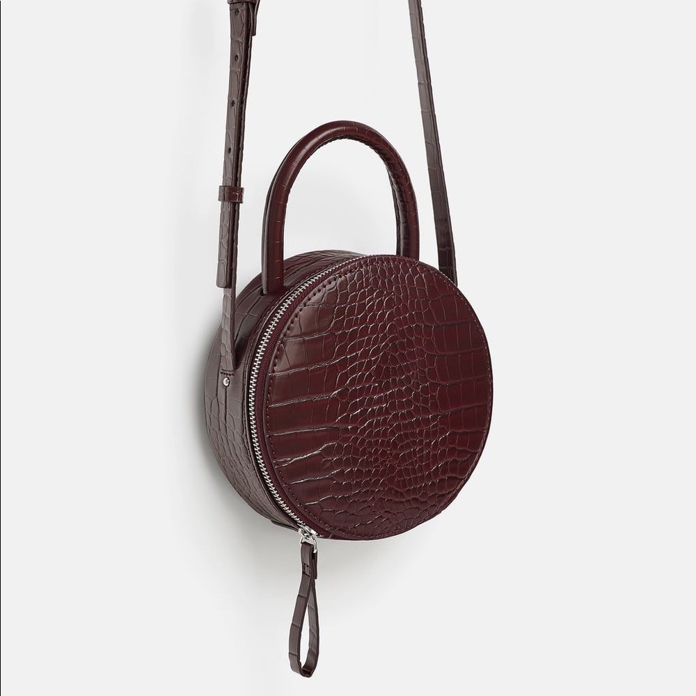 Zara Mini Round Crossbody Bag